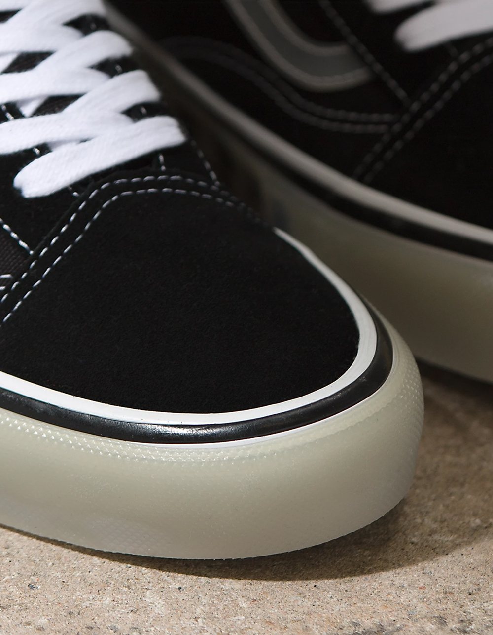VANS Translucent Rubber Skate Old Skool Shoes - BLACK | Tillys