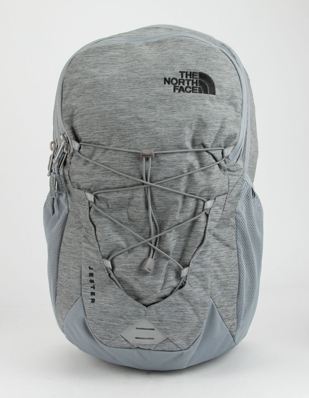 north face jester backpack heather grey