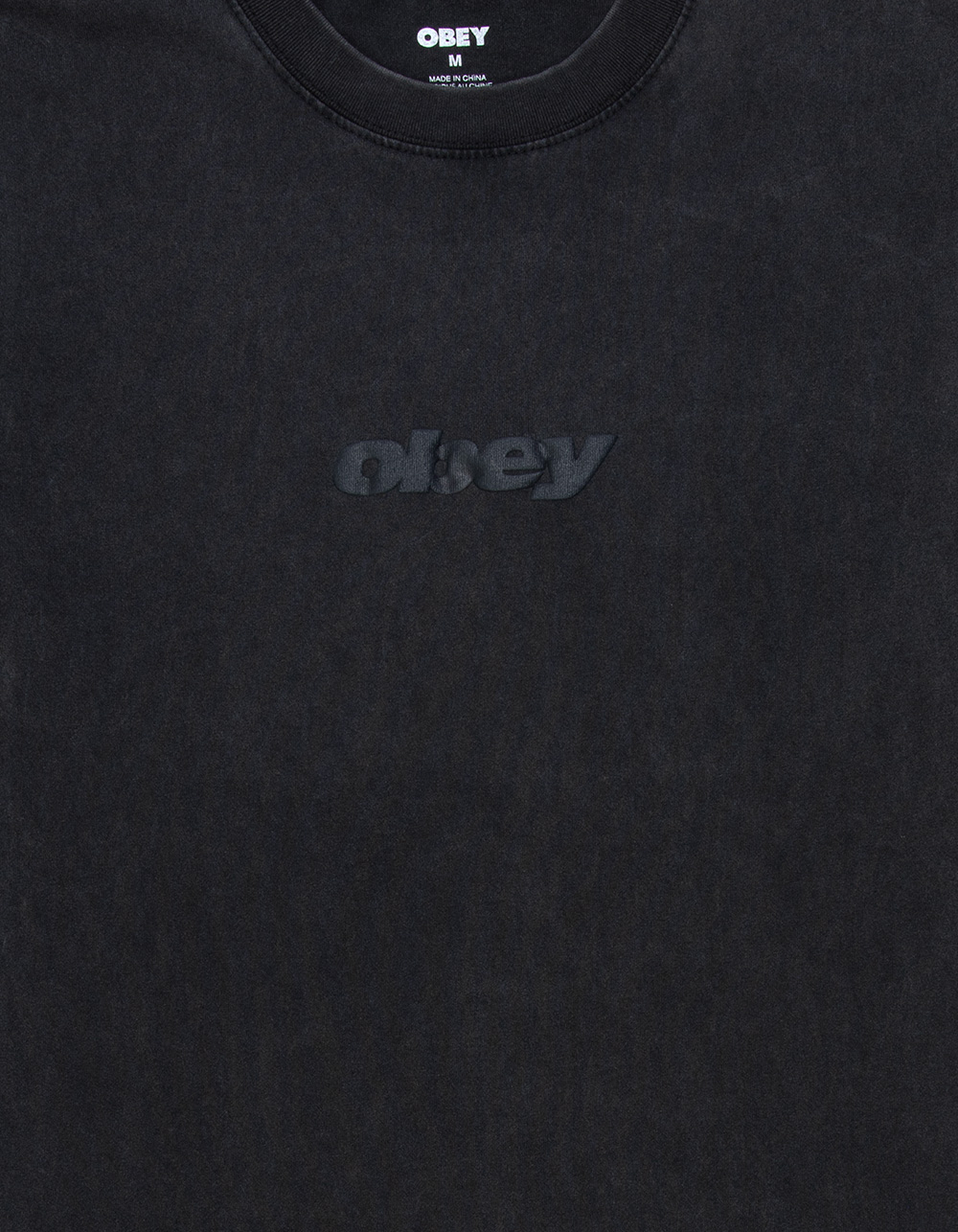 OBEY Bounce Mens Boxy Tee - WASHED BLACK