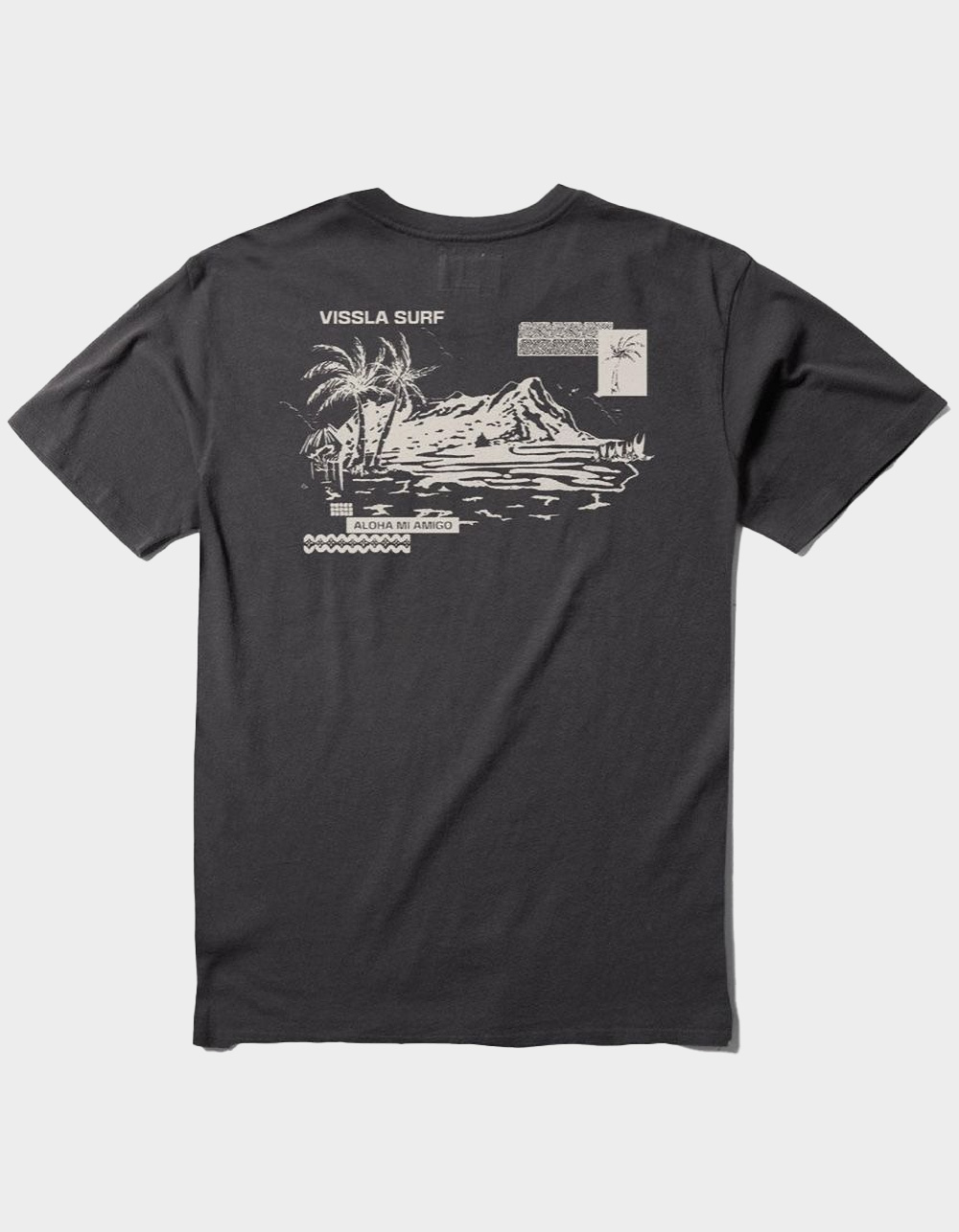VISSLA Diamond Haze Mens Pocket Tee