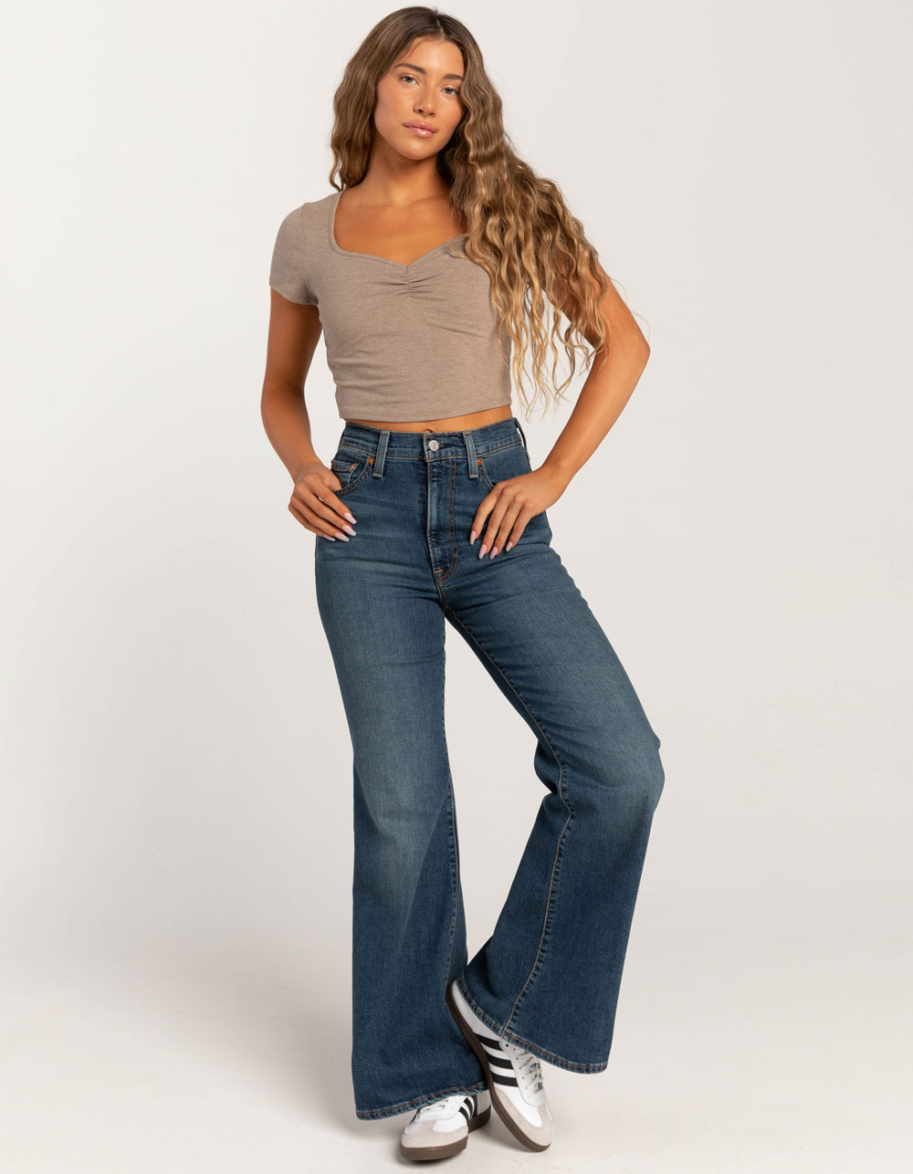 LEVI'S Ribcage Bell Womens Jeans - A New York Moment - VINTAGE MED | Tillys