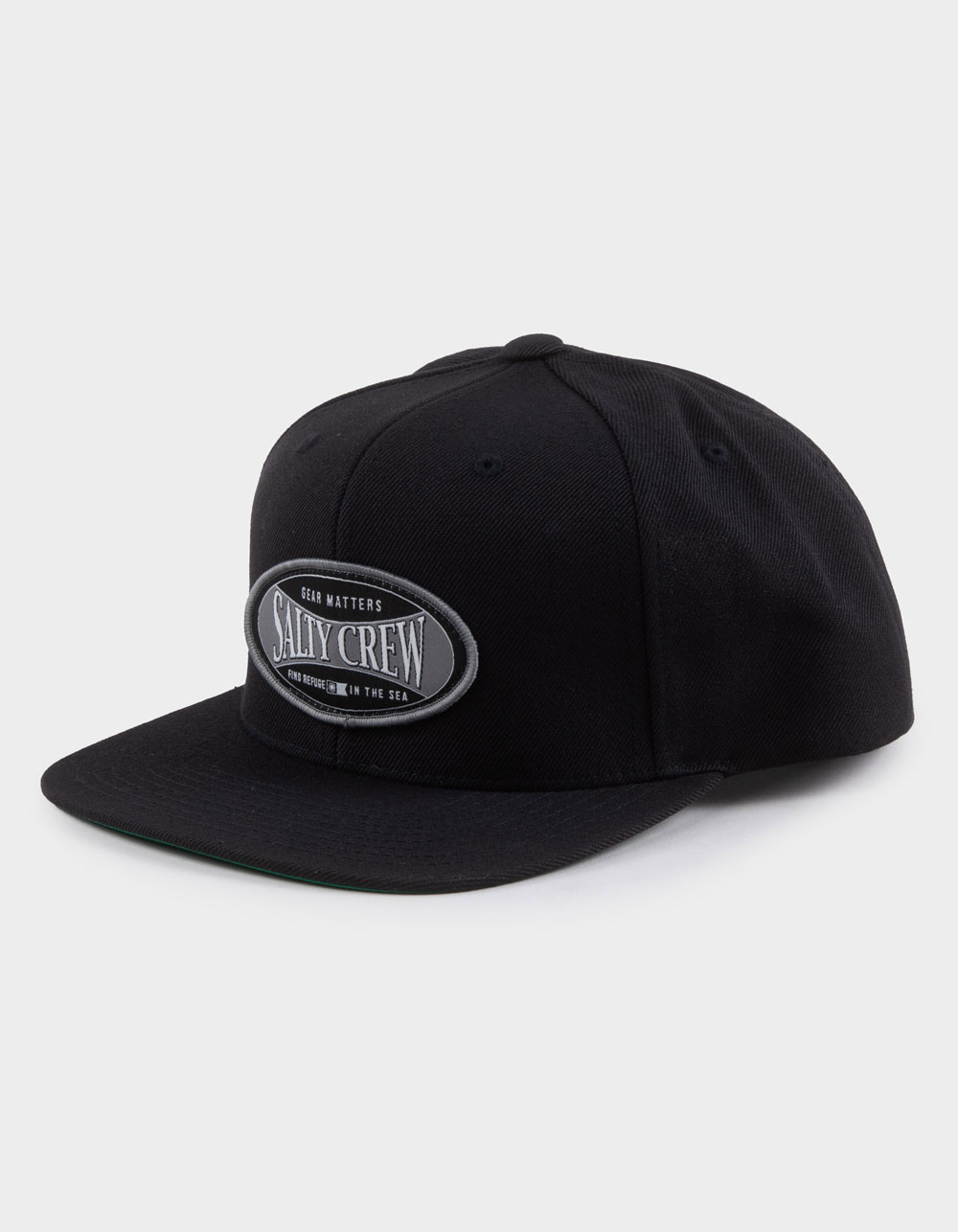 SALTY CREW Inflated Snapback Hat - BLACK