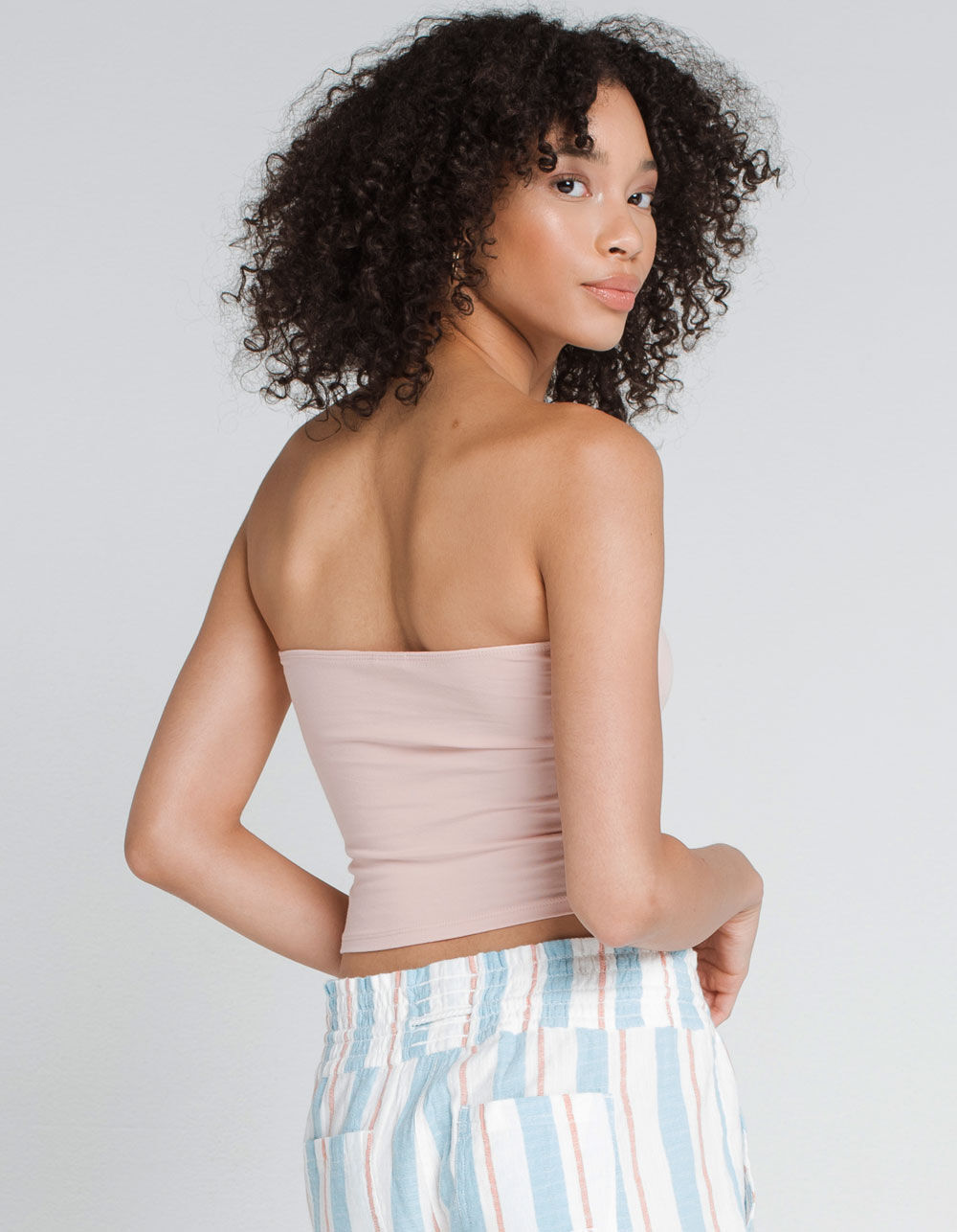 DESTINED Womens Light Pink Tube Top LIGHT PINK Tillys