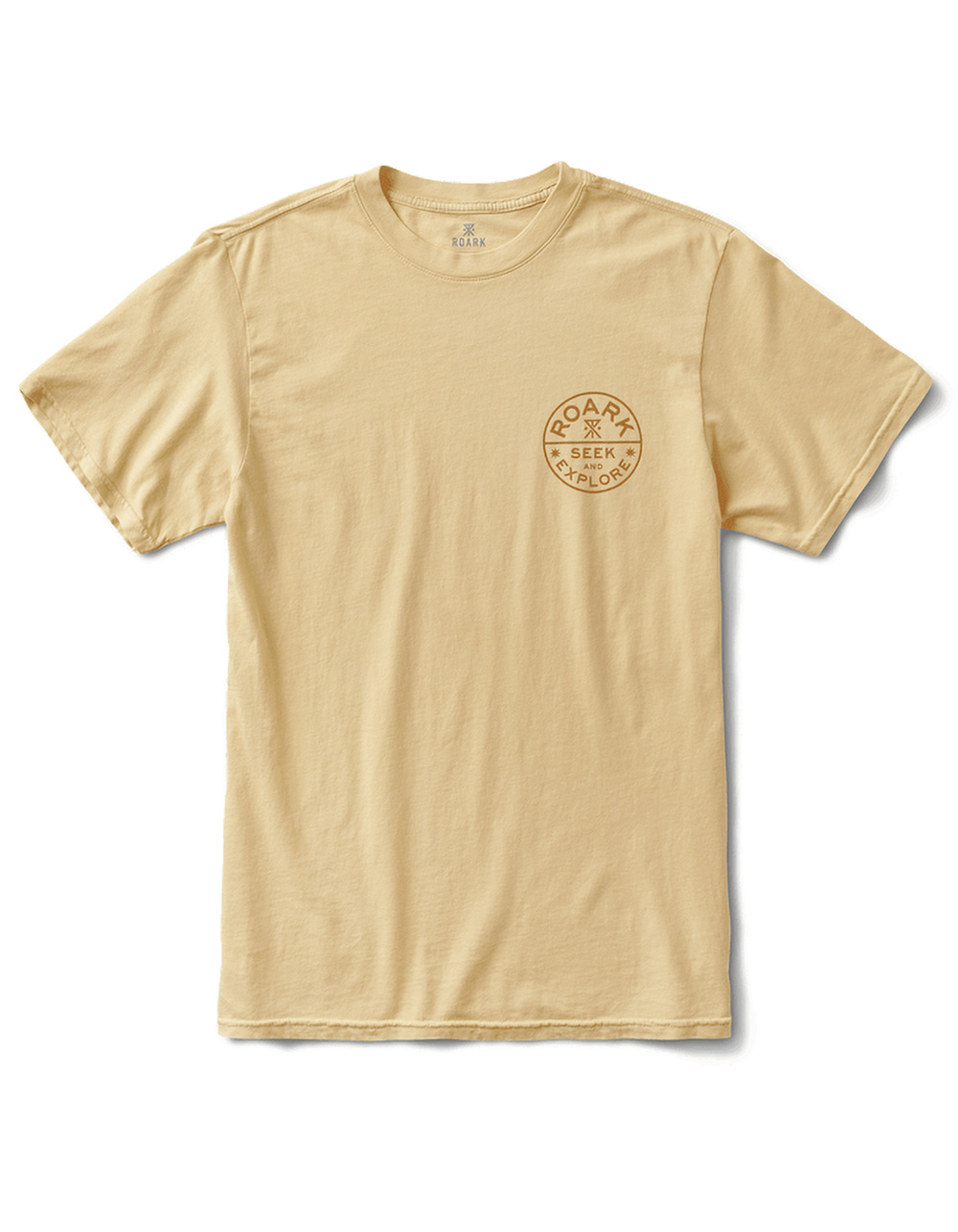 ROARK Seek & Explore Signet Premium Mens Tee - YELLOW