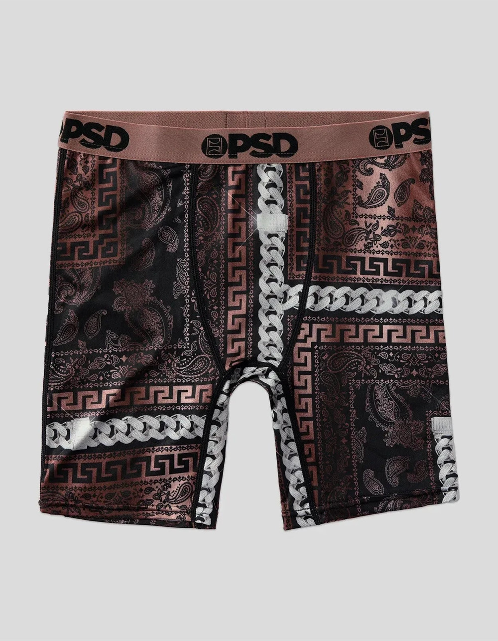 PSD Luster Lux 3 Pack Mens Boxer Briefs - MULTI
