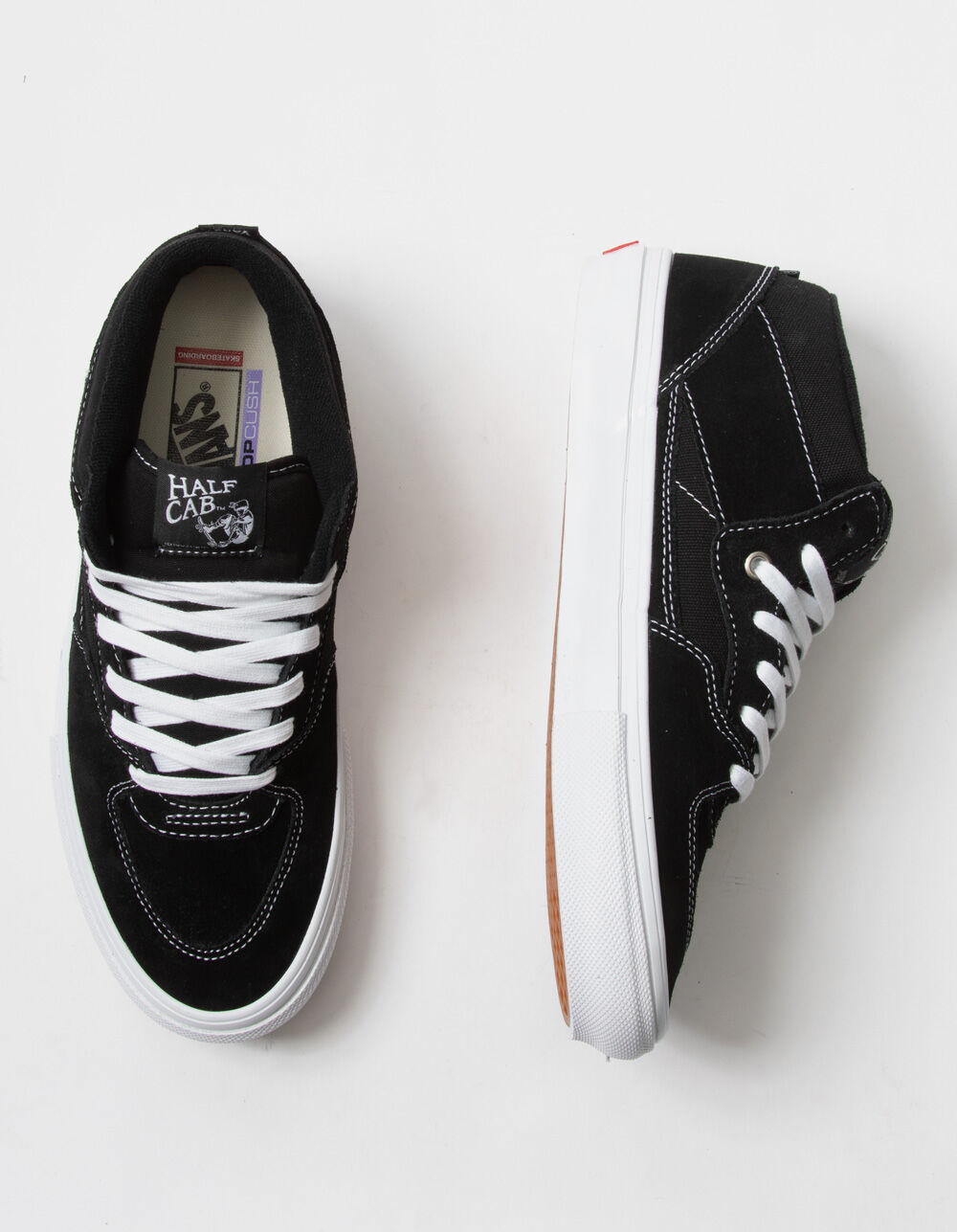 VANS Skate Half Shoes - BLACK/WHITE