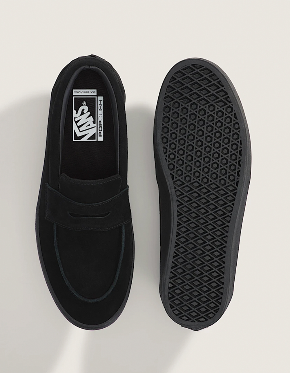 VANS Skate Loafer Mens Shoes - BLK/BLK