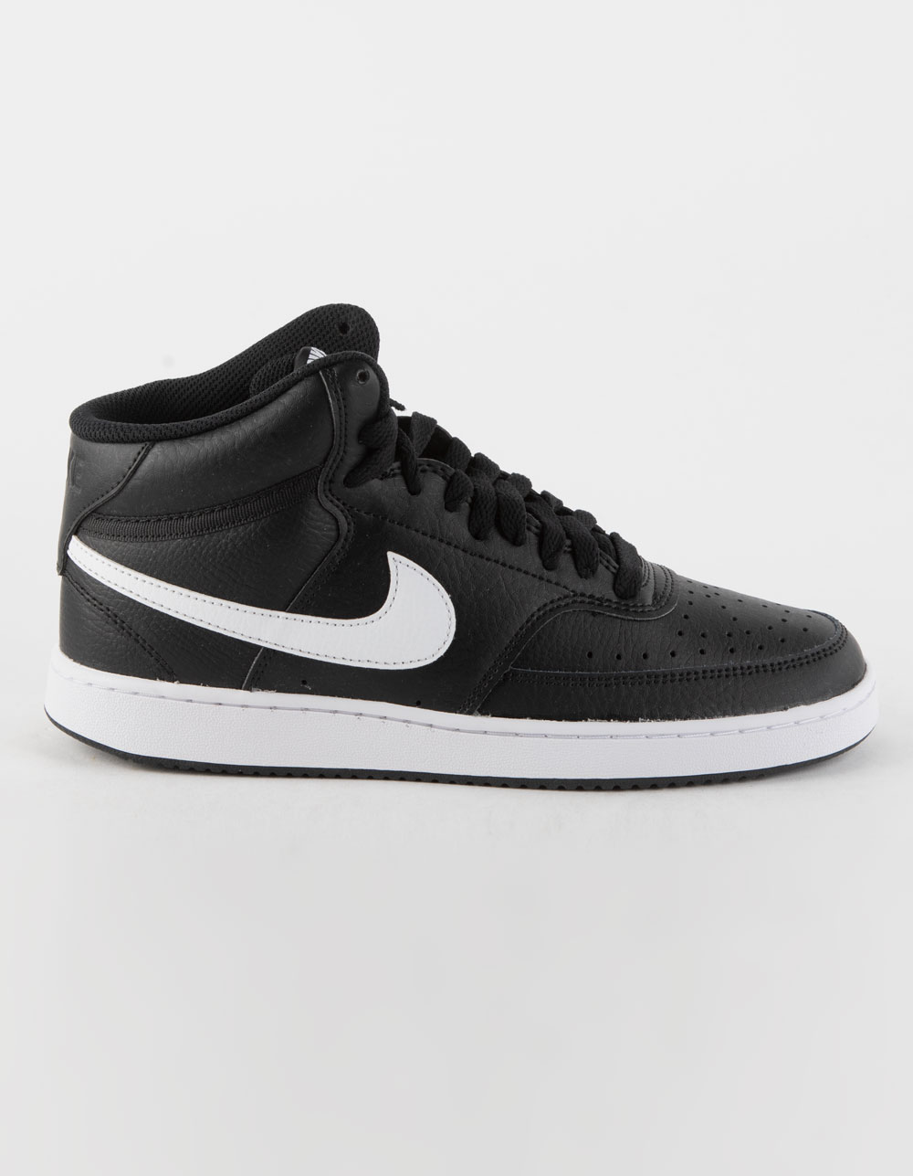NIKE Court Vision Mid Womens Shoes - BLK/WHT | Tillys