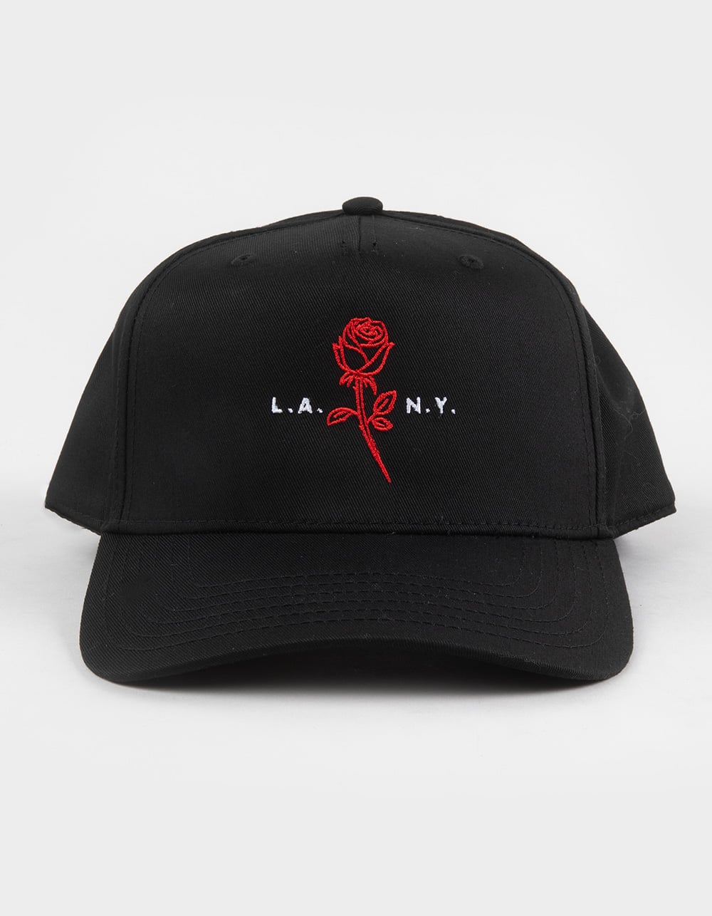 9TH LIFE LA-NY Snapback Hat - BLACK