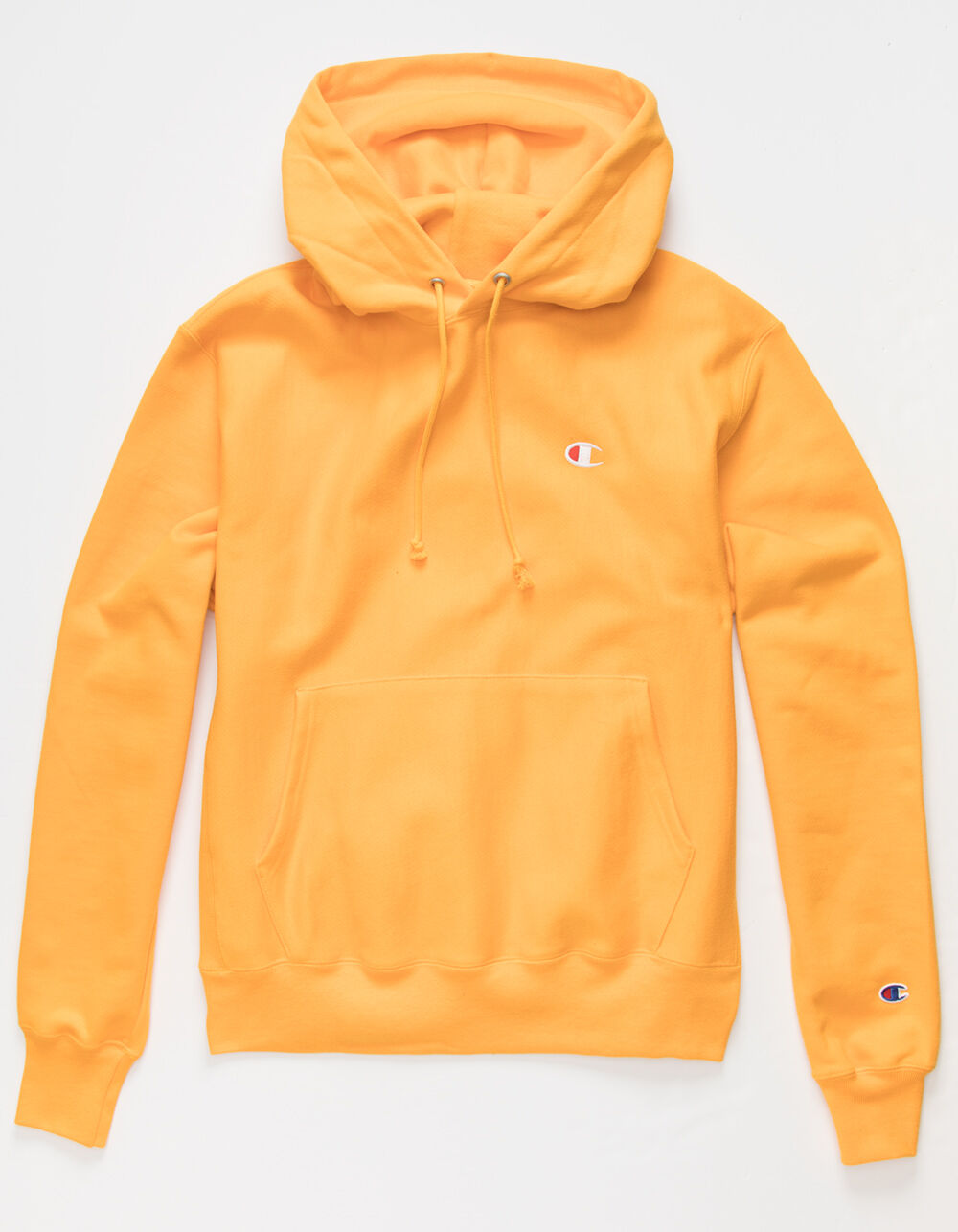 CHAMPION Reverse Weave Mens Gold Hoodie - GOLD | Tillys