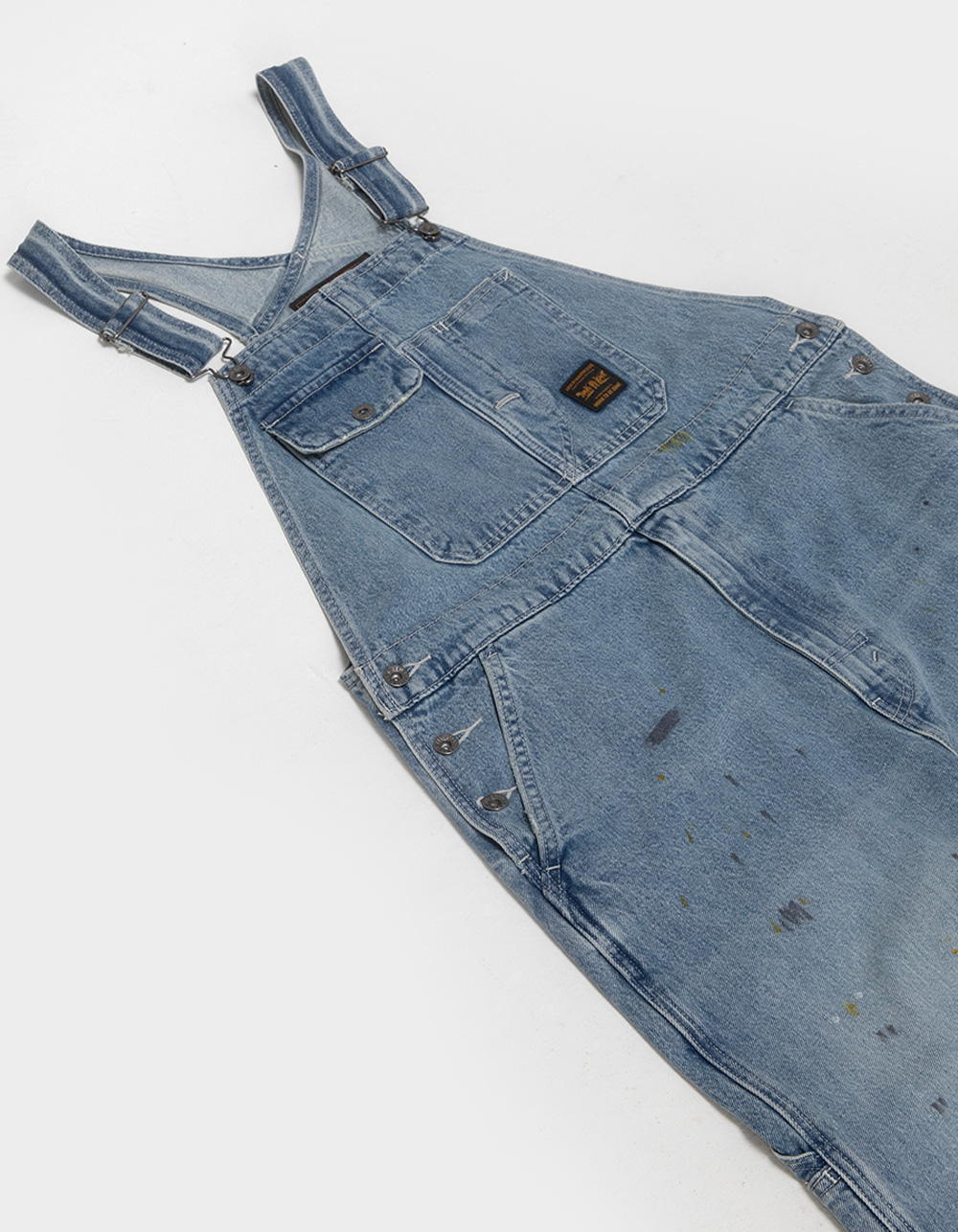 LEVI'S Mens Loose Overalls - Diving Ducks DIRTY DENIM