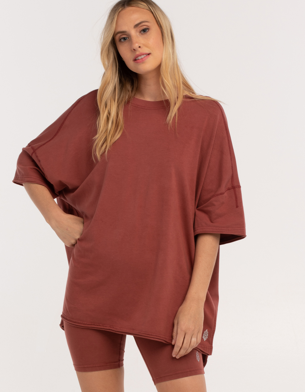 Jupe Active (skort) Free People FP Movement Grise Hot Shot - Taille XL - Occasion Parfaite