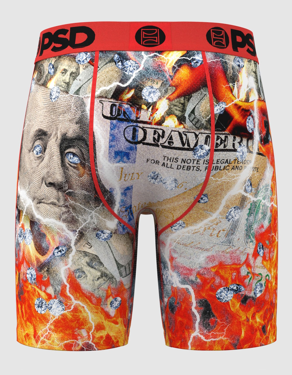 PSD Money Storm Mens Boxer Briefs - MULTI