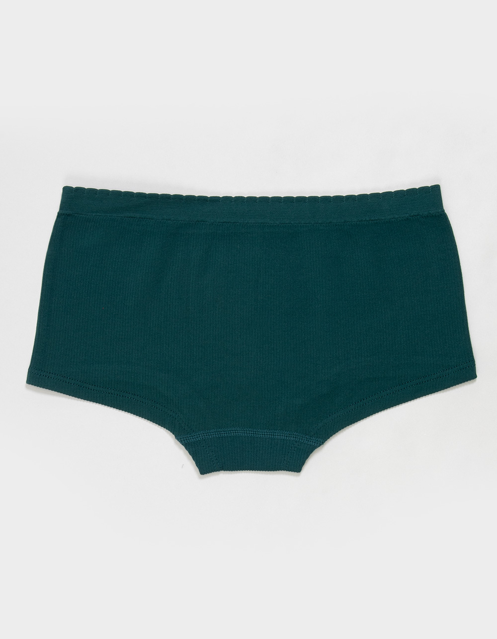 FULL TILT Seamless Boyshort Panties - DK GREEN