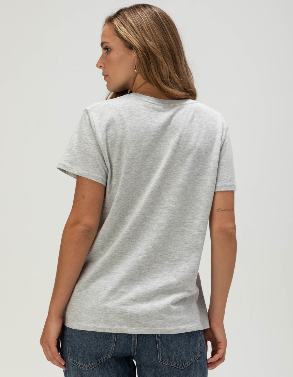RIP CURL Retro Womens Tee - HEATHER GRAY