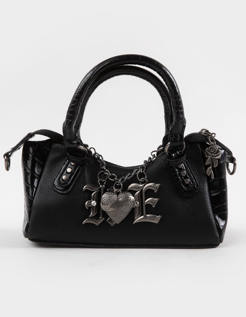 ED HARDY Satchel Bag - BLACK