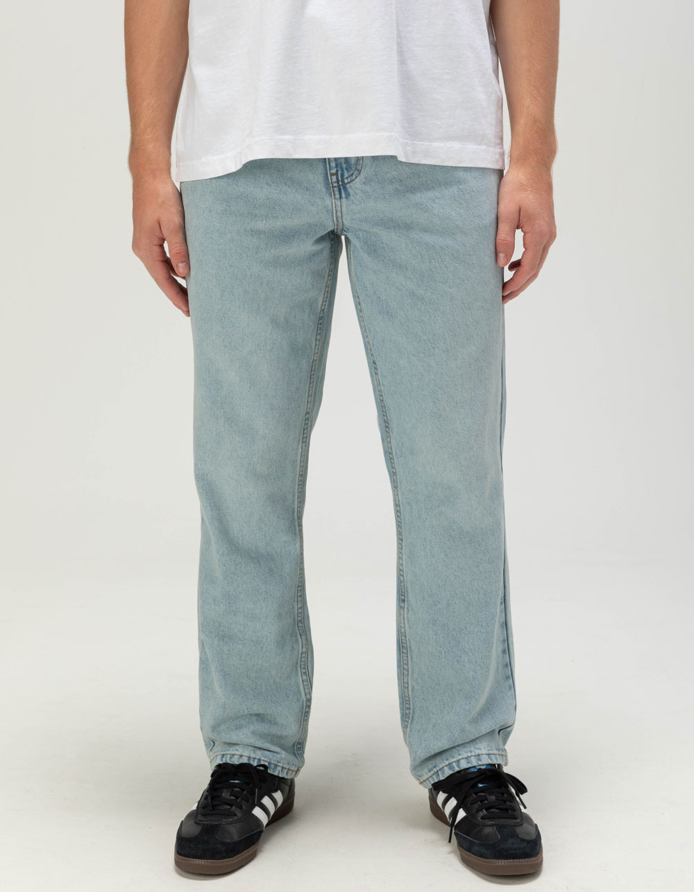 RSQ Mens Slim Straight Jeans - LIGHT INDIGO