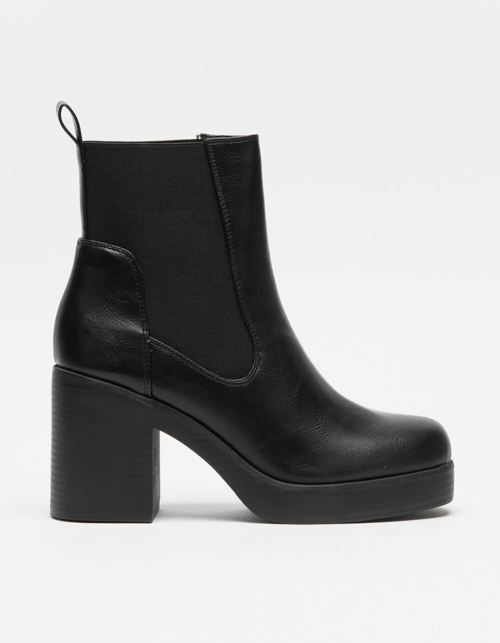 SODA Womens Chelsea Gore Boots - BLACK | Tillys