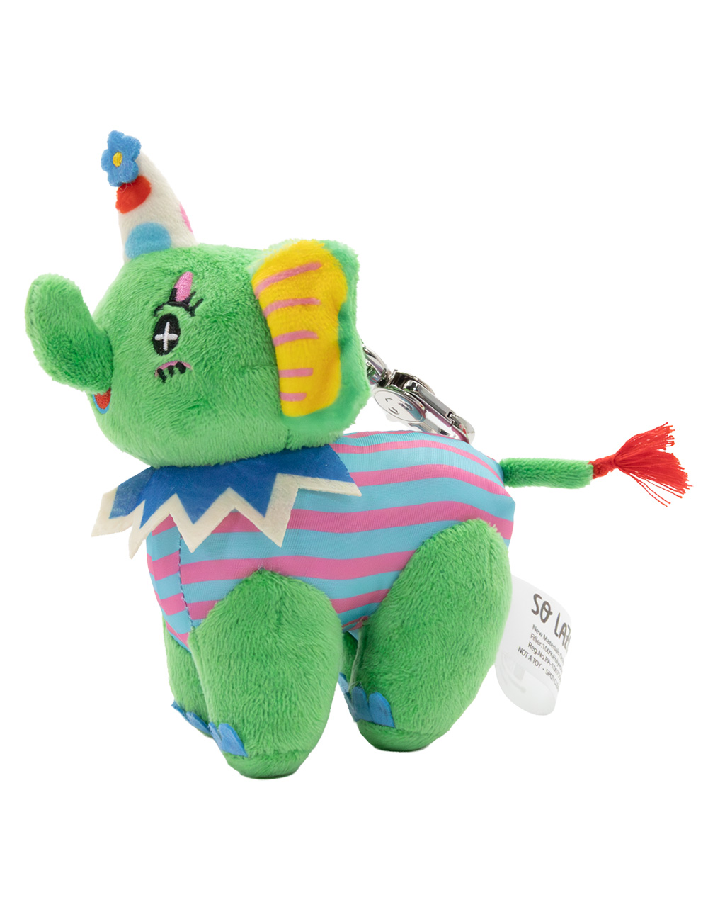 SO LAZO Party Animals Plush Bag Charm Blind Box - ASST