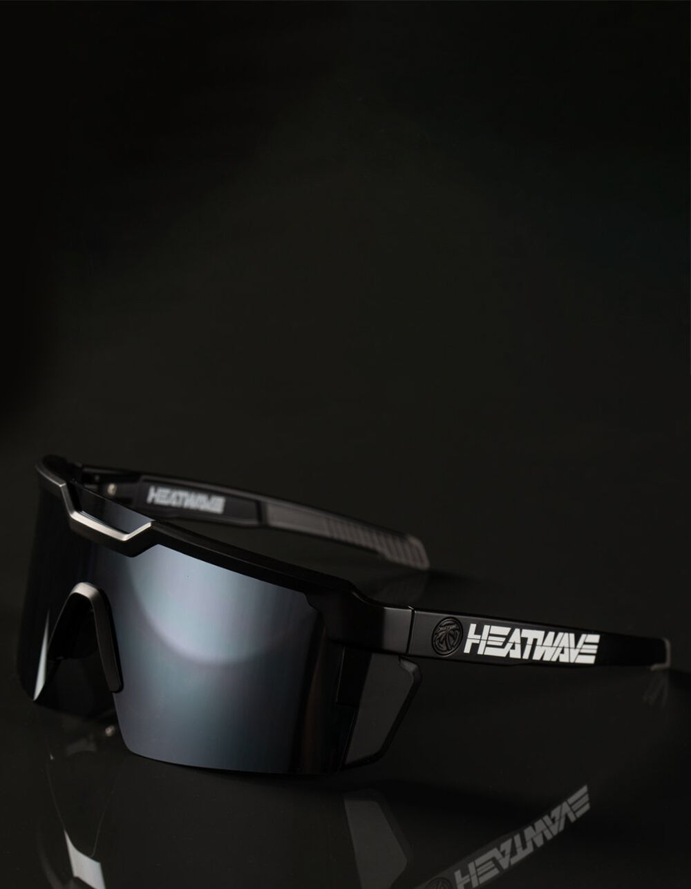 HEATWAVE Billboard Setup Z87+ Future Tech Sunglasses BLACK/SILVER
