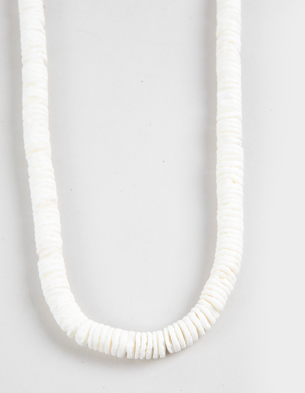 RSQ Shell Necklace - WHITE