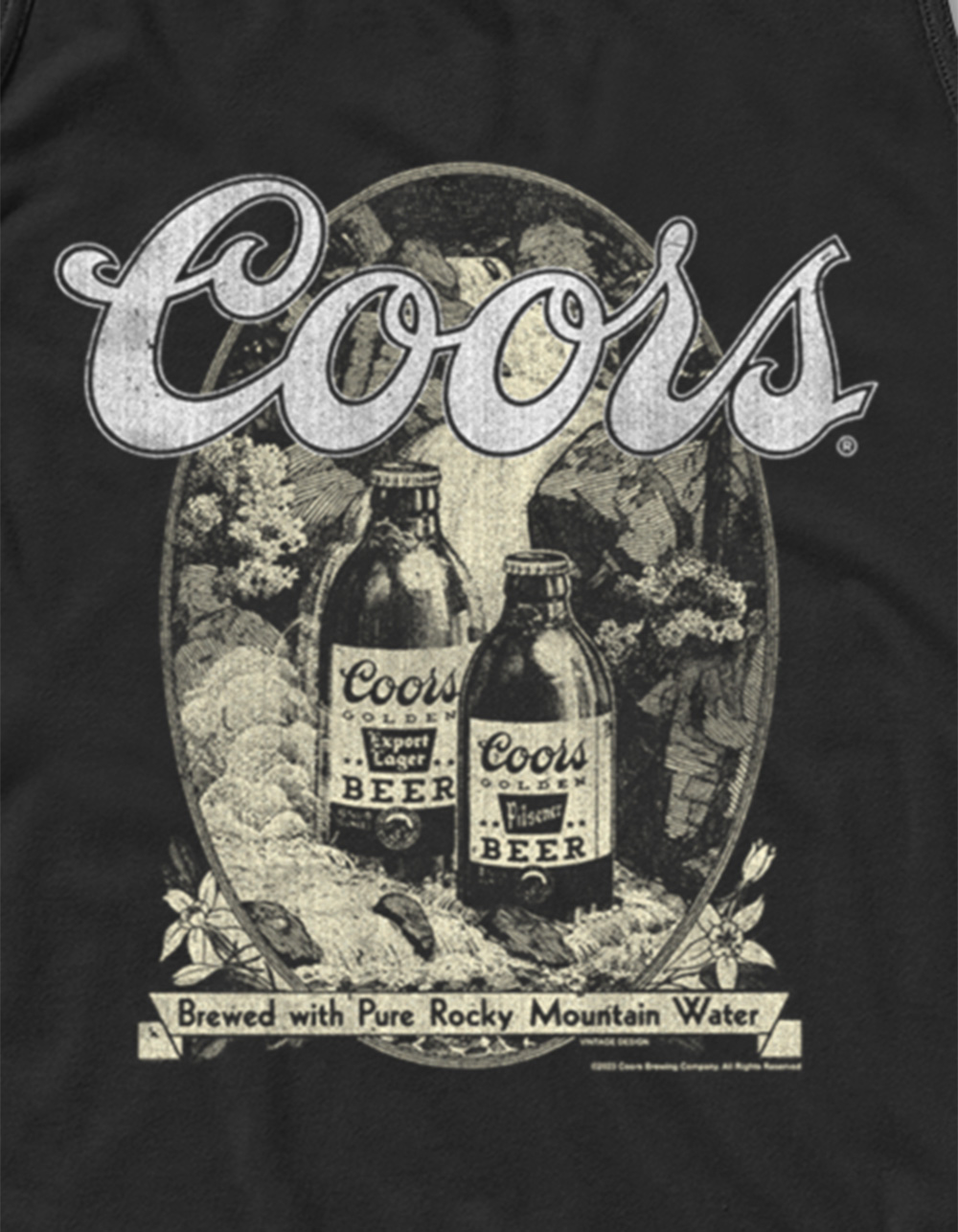 COORS Vintage Banquet Unisex Tank Top BLACK Tillys
