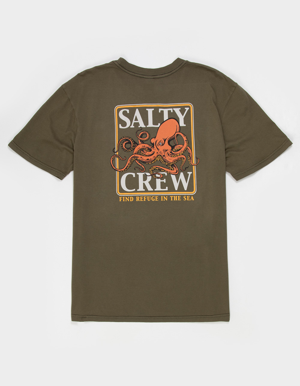SALTY CREW Ink Slinger Mens Tee - OLIVE
