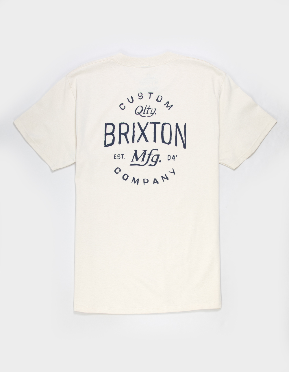 BRIXTON Fremont Mens Tee - CREAM