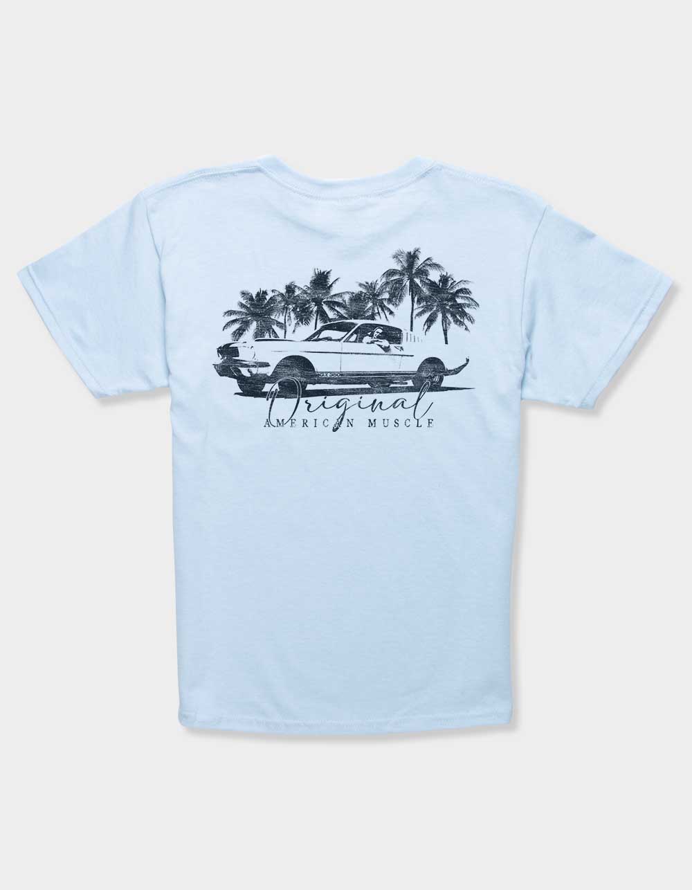 SHELBY COBRA American Muscle Unisex Kids Tee - LIGHT BLUE