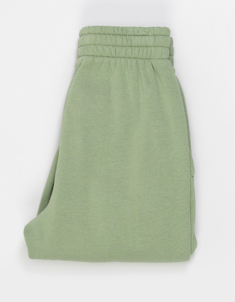 NIKE Sportswear Club Girls Oversized Fleece Joggers - OLIVE