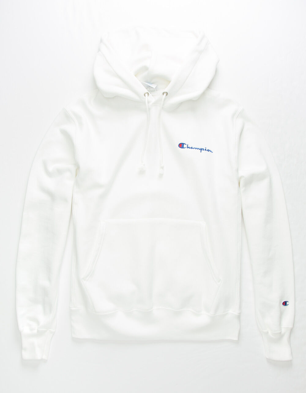 CHAMPION Embroidered Mens Hoodie - WHITE | Tillys