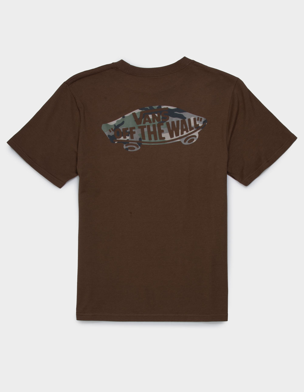 VANS Double Standard Fill Boys Tee - BROWN