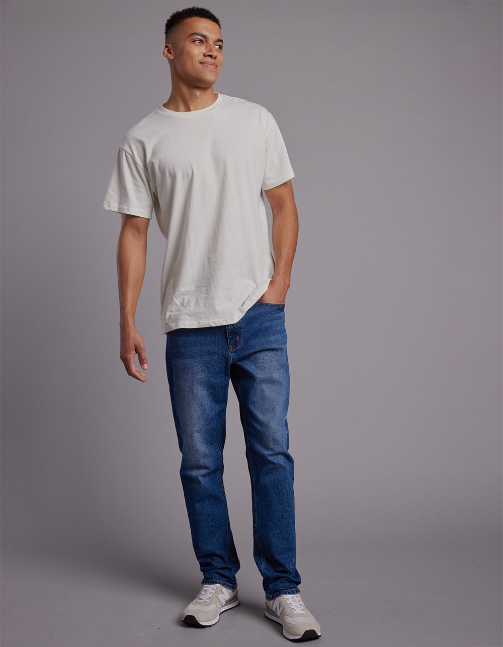 RSQ Mens Relaxed Taper Jeans - Dark Wash
