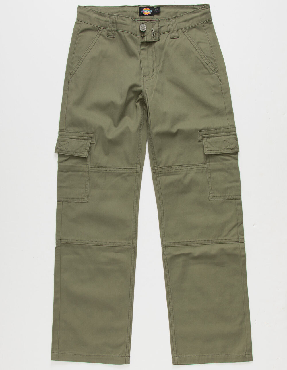 Kid's six-pocket cargo pants (Olive) Details