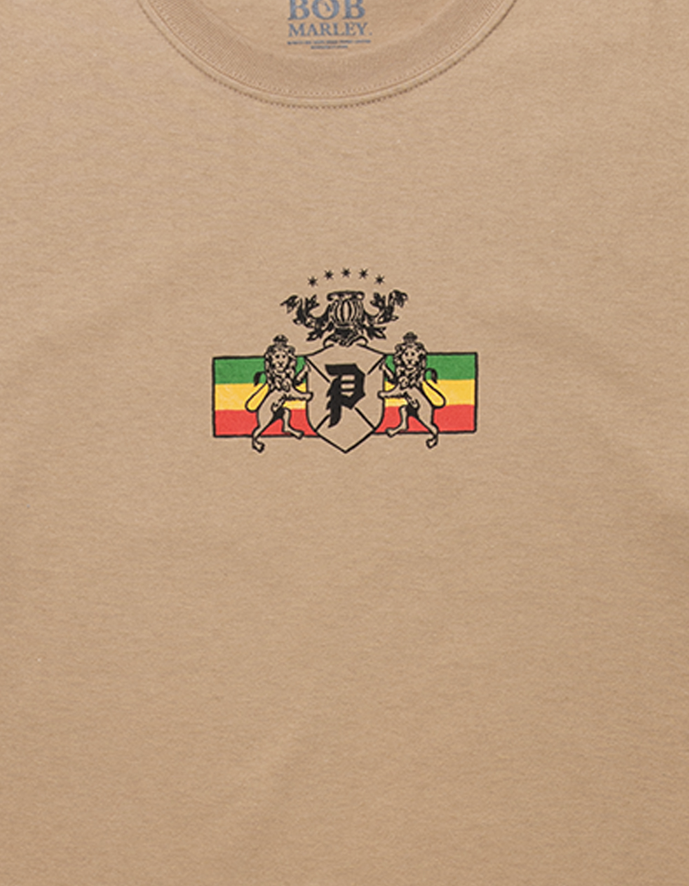 PRIMITIVE x Bob Marley Heritage Mens Tee SAND Tillys