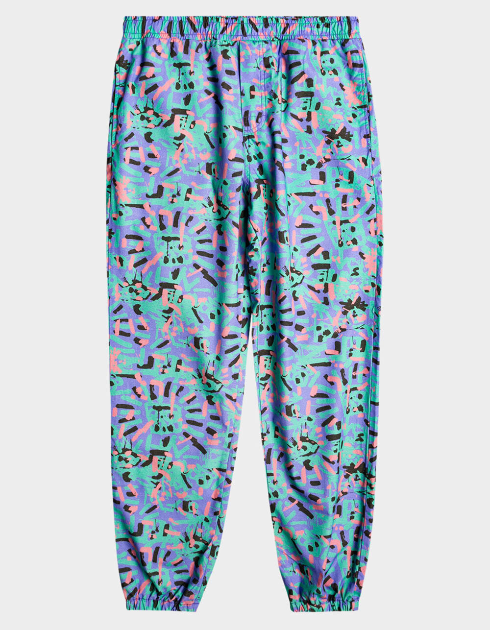 QUIKSILVER x Stranger Things The Argyle Mens Pants - PURPLE COMBO
