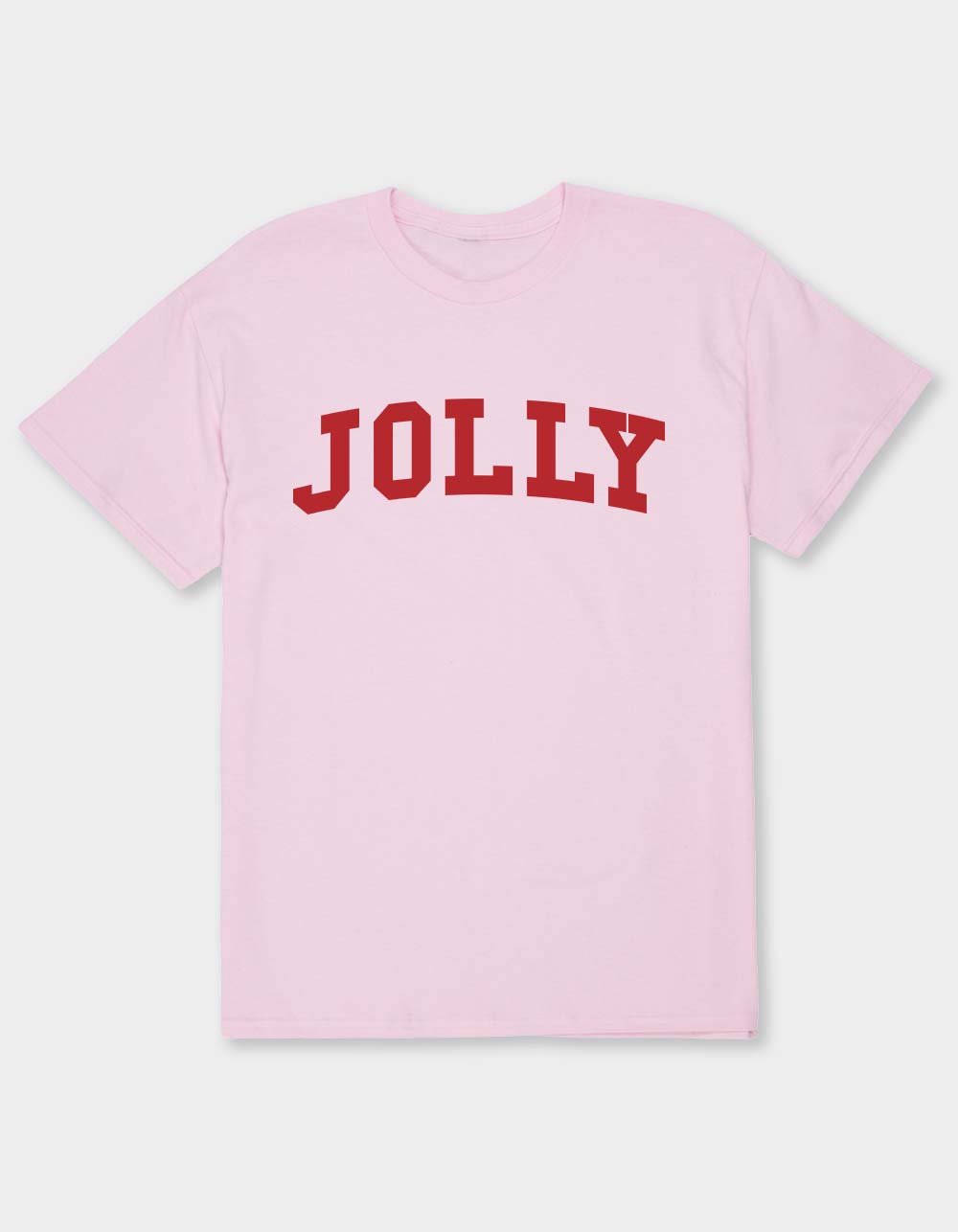 COLLEGIATE Jolly Unisex Tee - LIGHT PINK