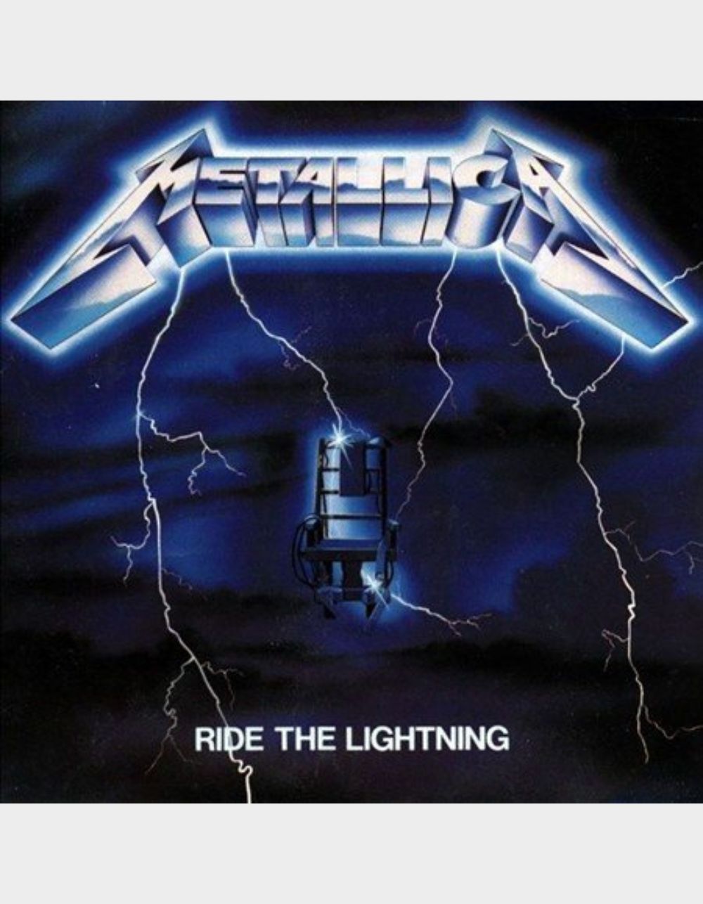 METALLICA Ride The Lightning Vinyl (Remastered) - No Color