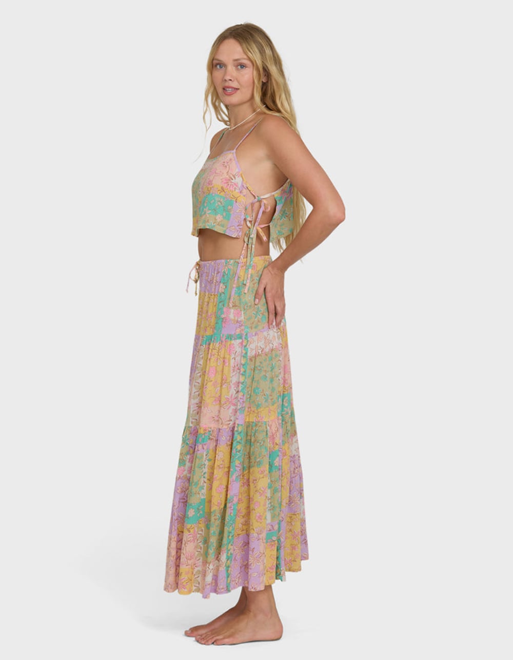 BILLABONG Just A Girl Womens Maxi Skirt - MULTI