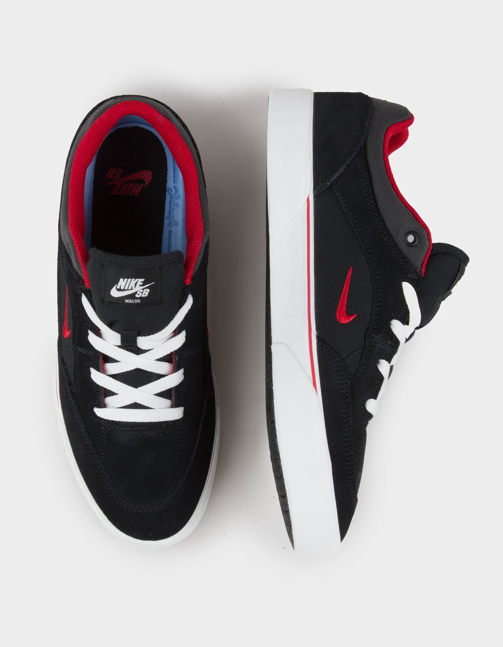 NIKE SB Malor Shoes - BLK/RED