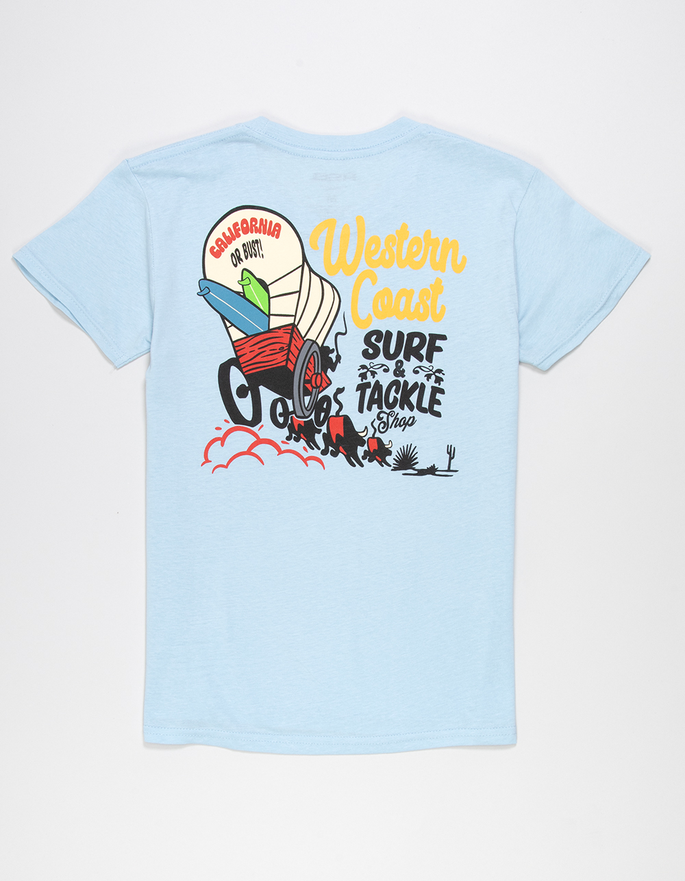RSQ Chuck Wagon Boys Tee - LIGHT BLUE