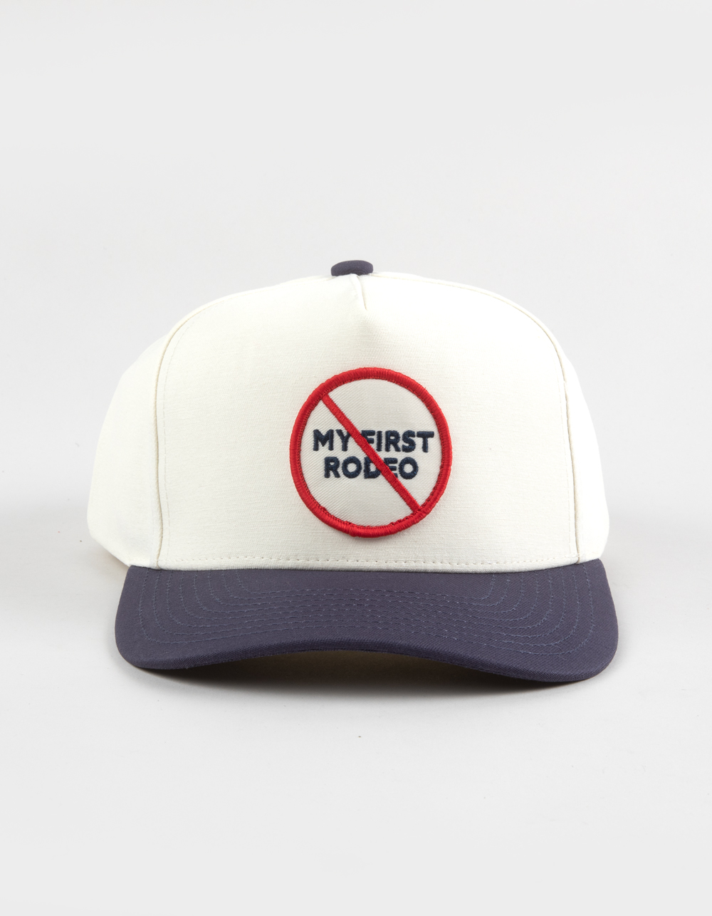 BRIXTON First Rodeo Womens Snapback Hat - NAVY/WHITE