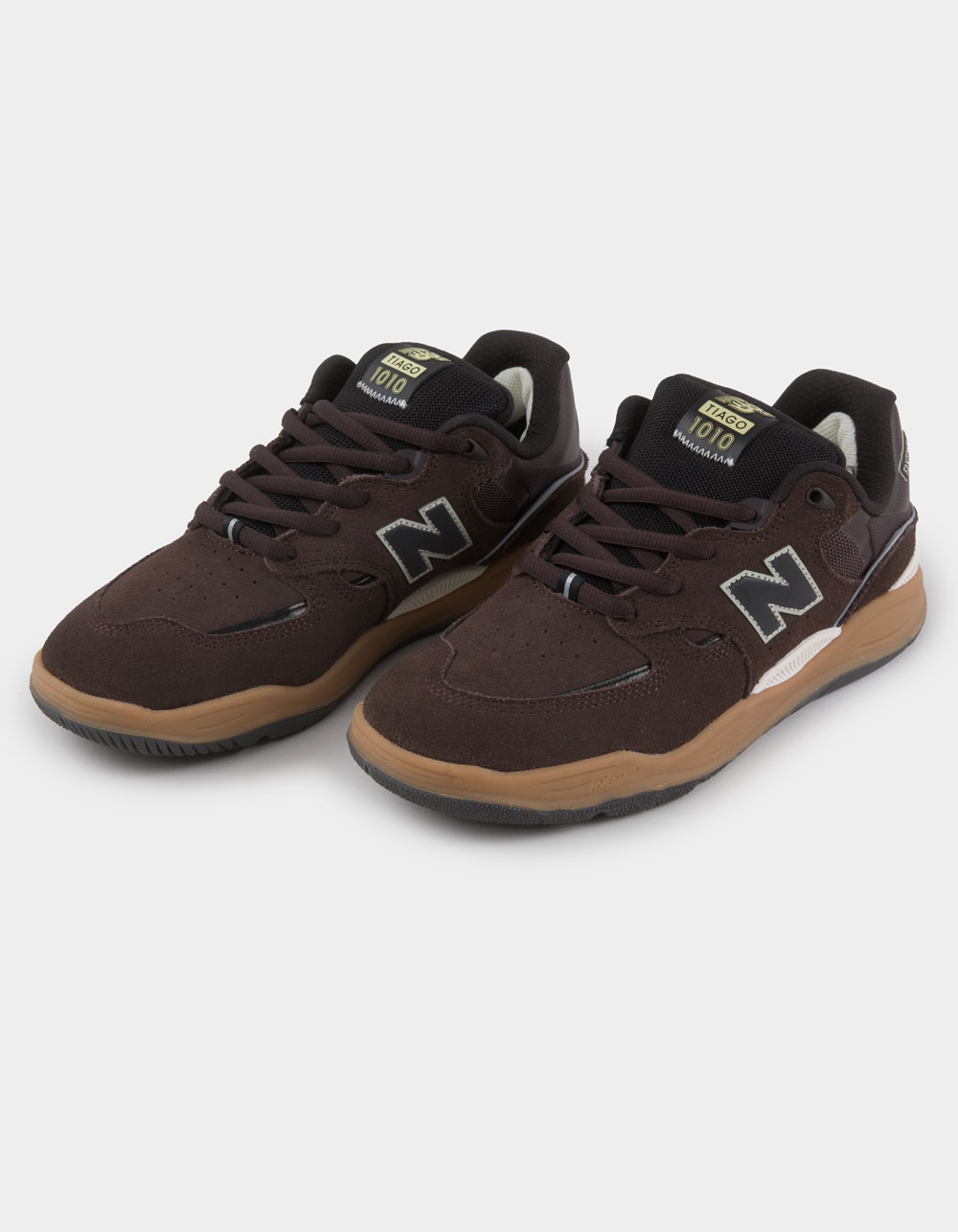 NEW BALANCE Numeric Tiago Lemos 1010 Mens Skate Shoes - BROWN COMBO