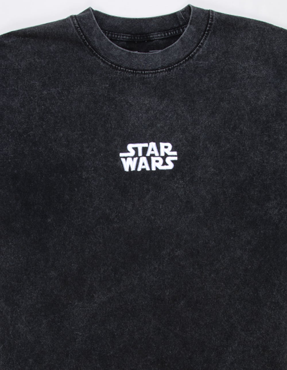 STAR WARS Mandalorian Mens Boxy Tee - BLACK