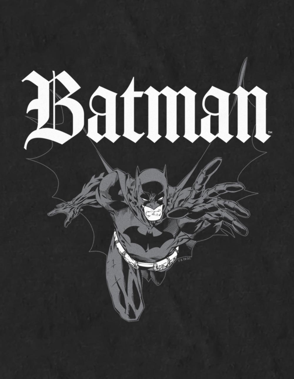 BATMAN Reach Unisex Tee - BLACK