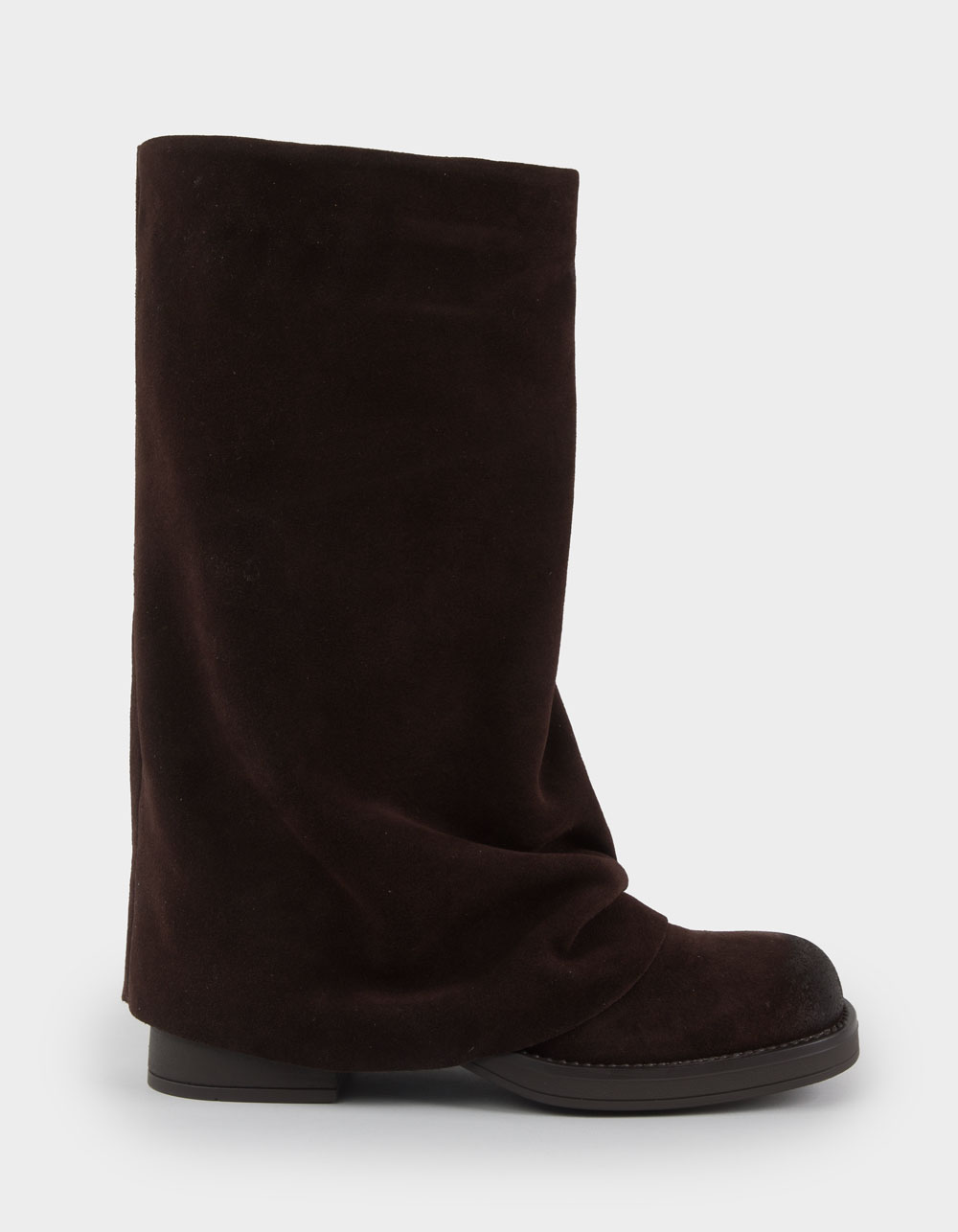 STEVE MADDEN Benton Womens Slouchy Boots - BROWN