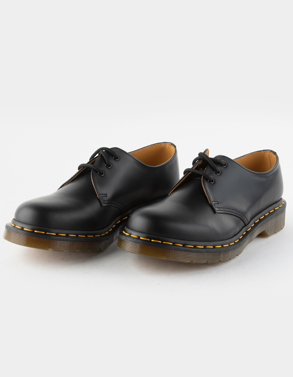 DR. MARTENS 1461 Womens Smooth Leather Oxford Shoes - BLACK