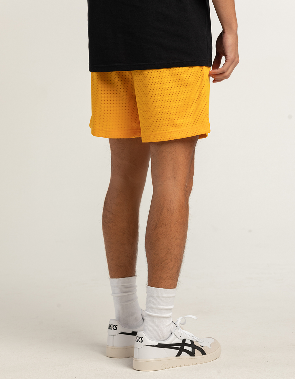 RSQ Mens 5" Mesh Shorts GOLD Tillys