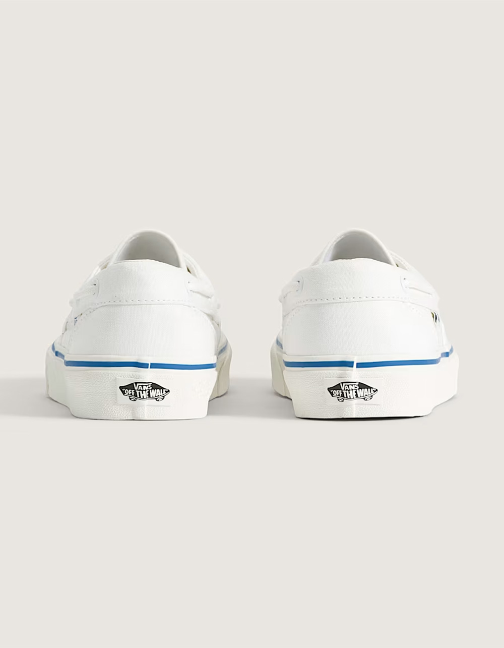 VANS Authentic Boat Shoes - WHITE