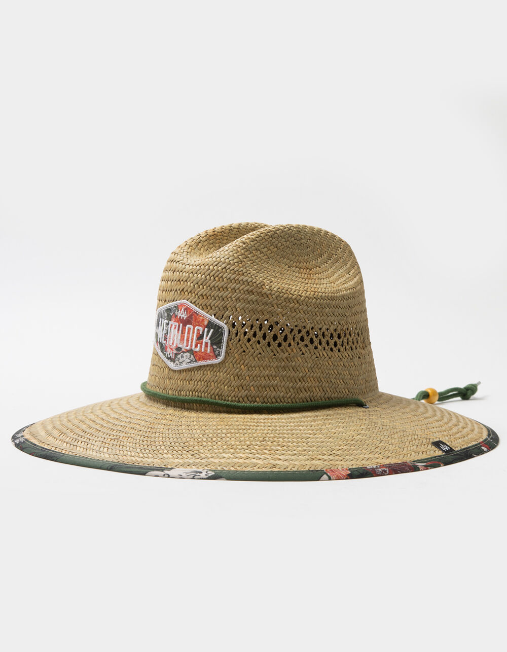 HEMLOCK HAT CO. Fortune Lifeguard Straw Hat - MULTI